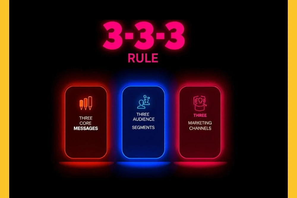 3-3-3 rule marketing strategy